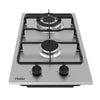 Haier HOB-2F30ST 2 Burner Built-in Gas Hob with Wok Burner – Stainless Steel